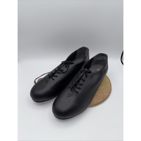 Capezio Tic Tap Toe Professional Black Tap 8W Dance Shoes-F24 65 RN#63356 NIB - Picture 4 of 16